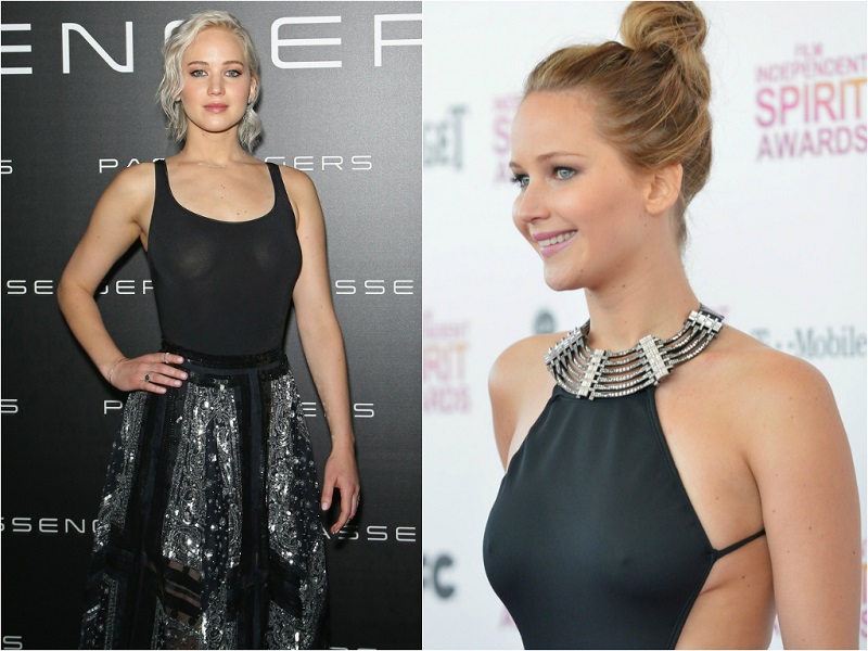 Braless Celebrities_jennifer lawrence