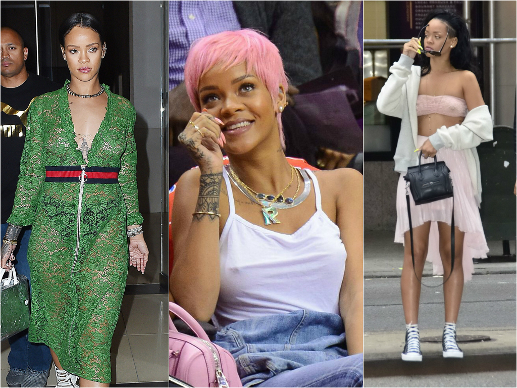 Braless Celebrities_rihanna 2