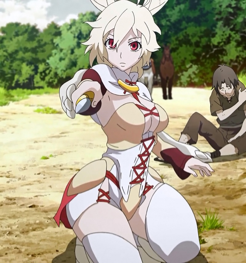 The 7 Weirdest Sexy Outfits In Anime_5. Nashetania - Rokka no Yuusha