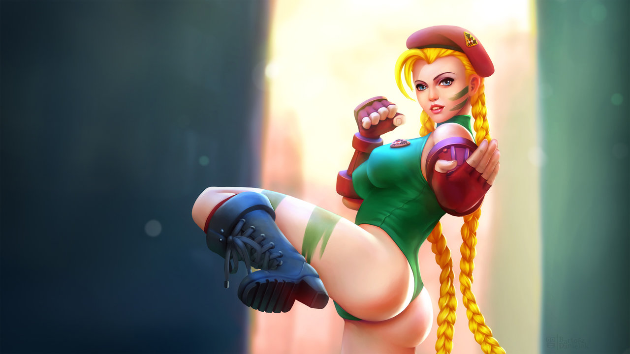 The 7 Hottest Female Video Game Fighters_Cammy