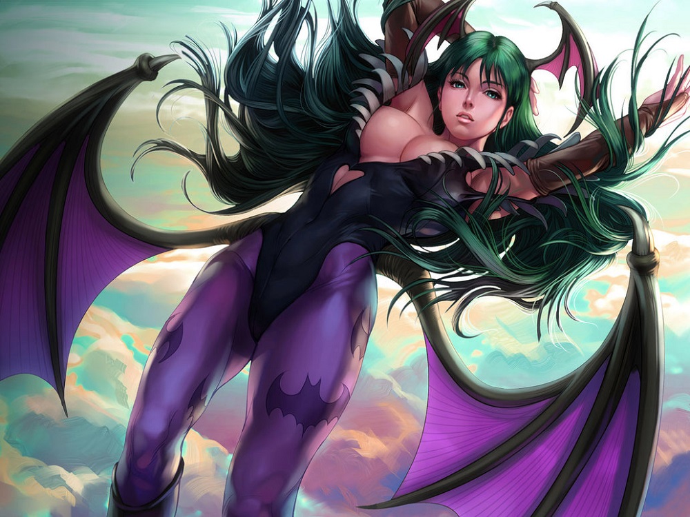 The 7 Hottest Female Video Game Fighters_Morrigan Aensland
