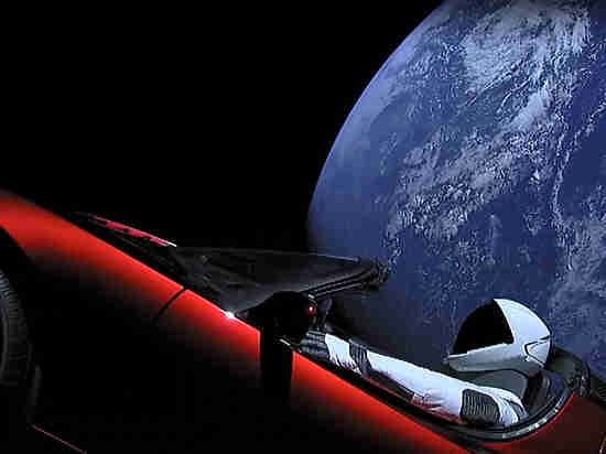 tesla in space_5