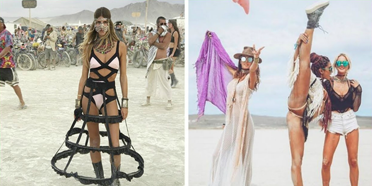 Burning Man Hot Girls